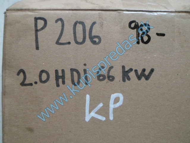 tryska na motor na peugeot 206 2,0hdi,m 0445110076